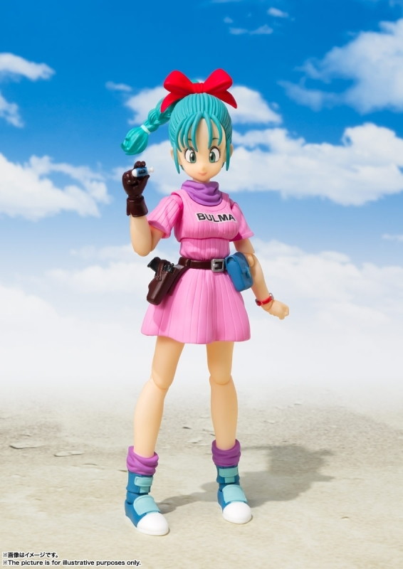 ドラゴンボール「S.H.Figuarts ブルマ-大冒険の始まり-」のフィギュア画像