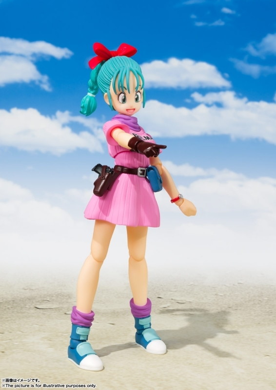 ドラゴンボール「S.H.Figuarts ブルマ-大冒険の始まり-」のフィギュア画像