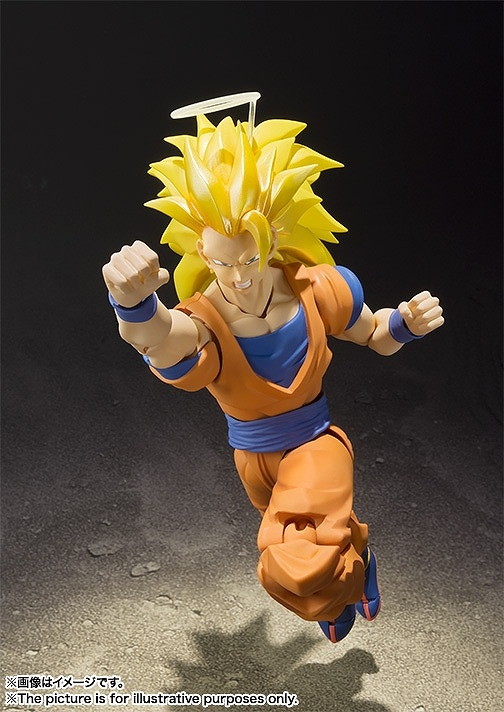 ドラゴンボールZ「S.H.Figuarts スーパーサイヤ人3孫悟空」のフィギュア画像