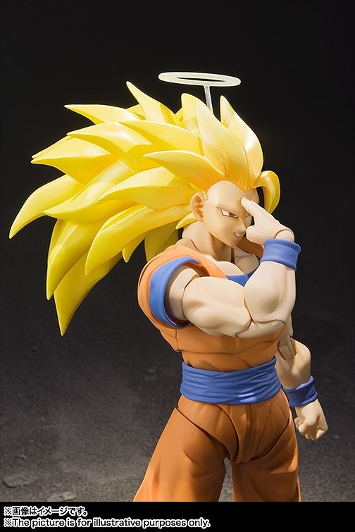 ドラゴンボールZ「S.H.Figuarts スーパーサイヤ人3孫悟空」のフィギュア画像