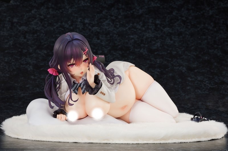「野々原柚花ちゃん 妊〇Ver. Illustrated by しおこんぶ」のフィギュア画像