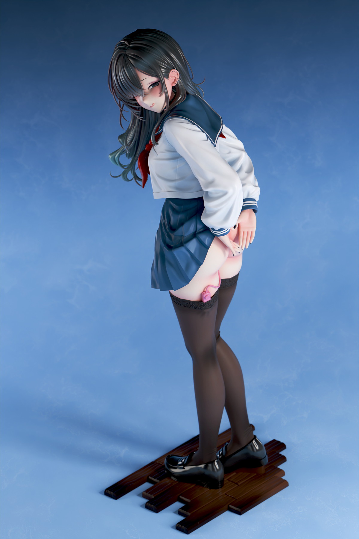 インサイトオリジナル「肉感少女 #裏垢女子 黒星ゆに」のフィギュア画像