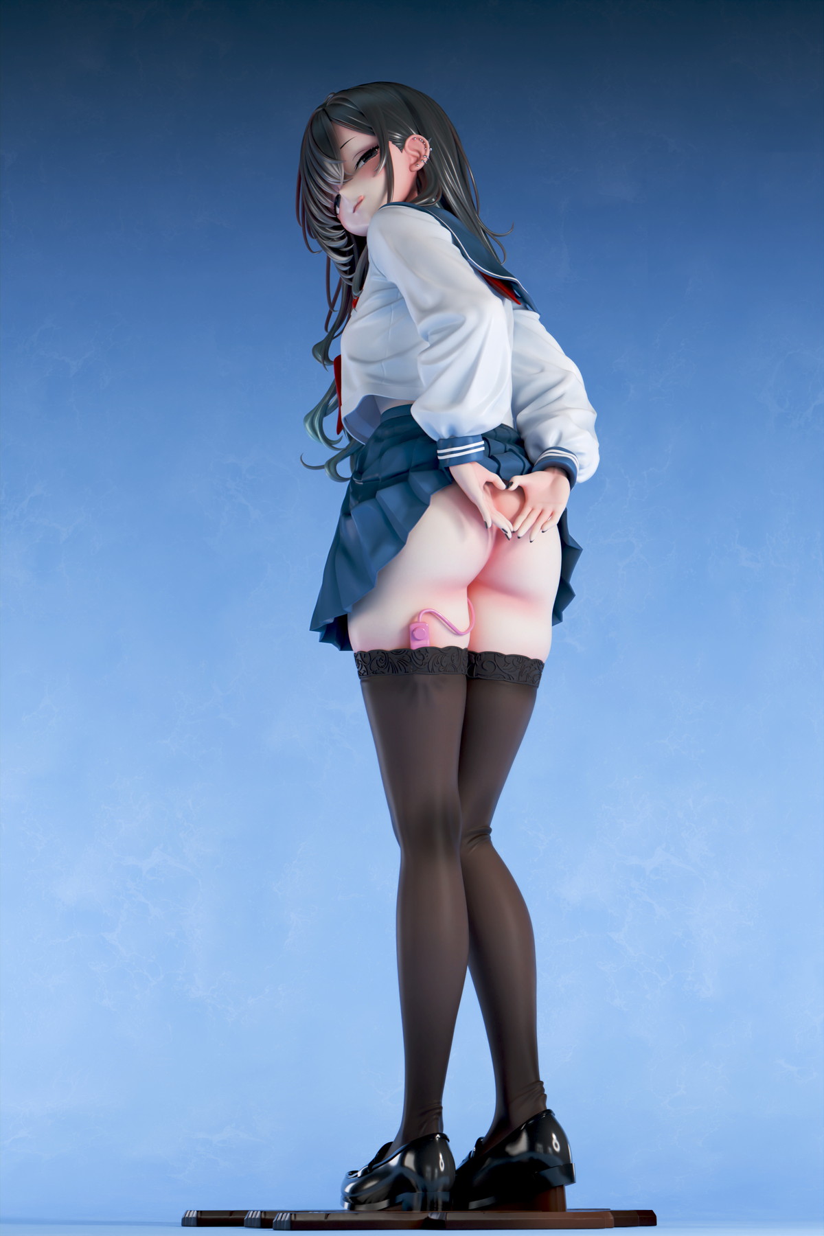インサイトオリジナル「肉感少女 #裏垢女子 黒星ゆに」のフィギュア画像