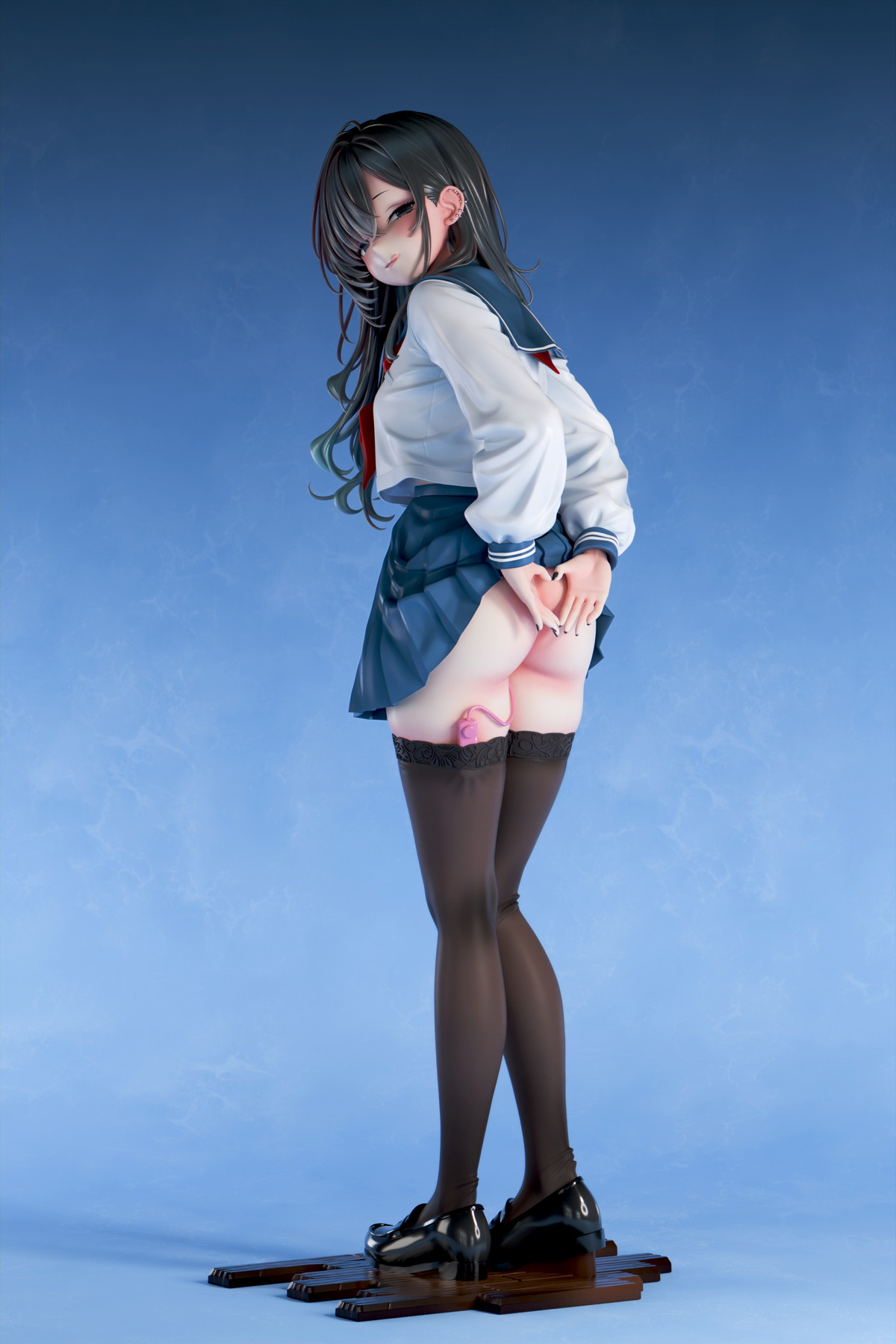 インサイトオリジナル「肉感少女 #裏垢女子 黒星ゆに」のフィギュア画像