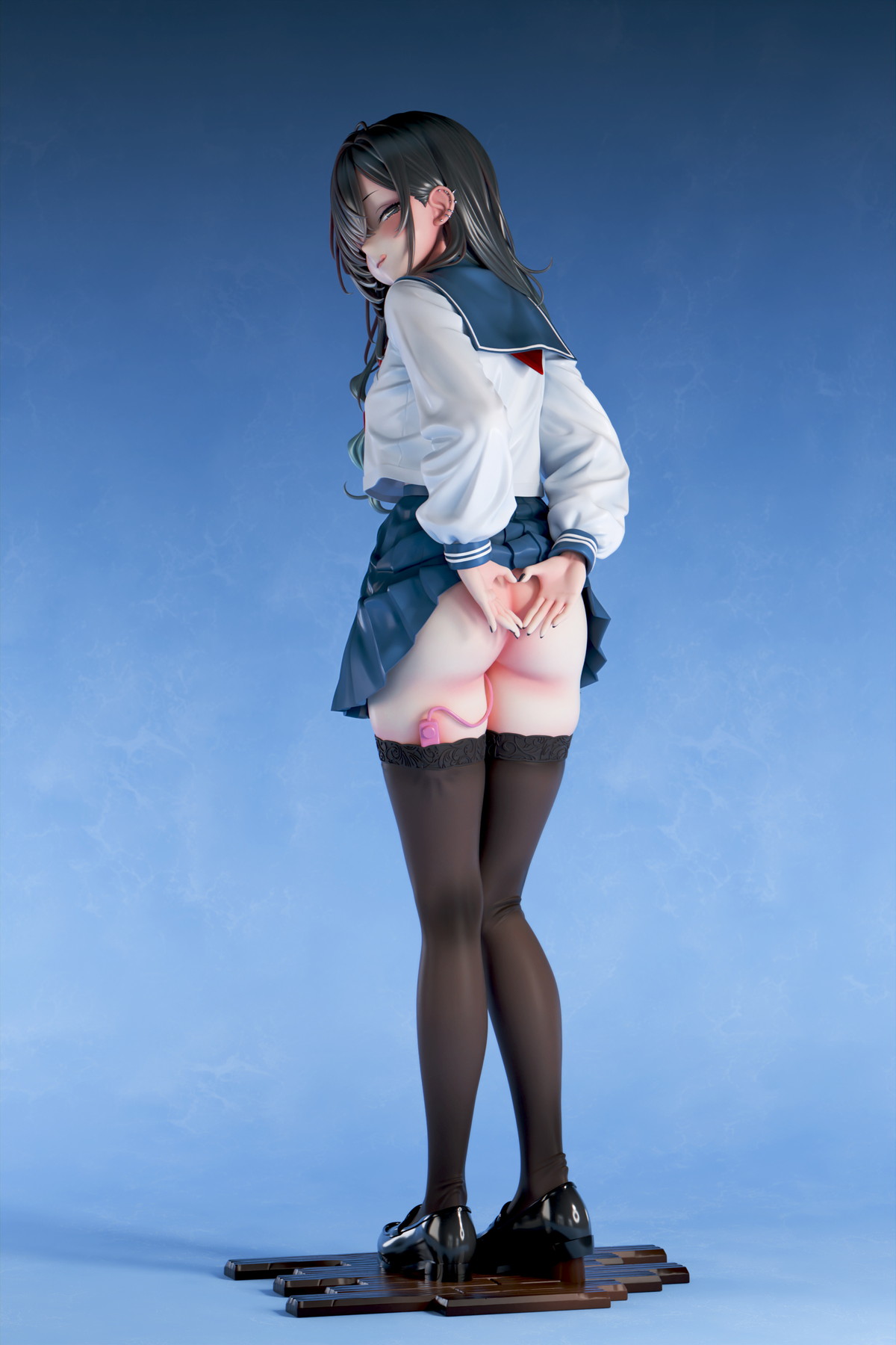 インサイトオリジナル「肉感少女 #裏垢女子 黒星ゆに」のフィギュア画像