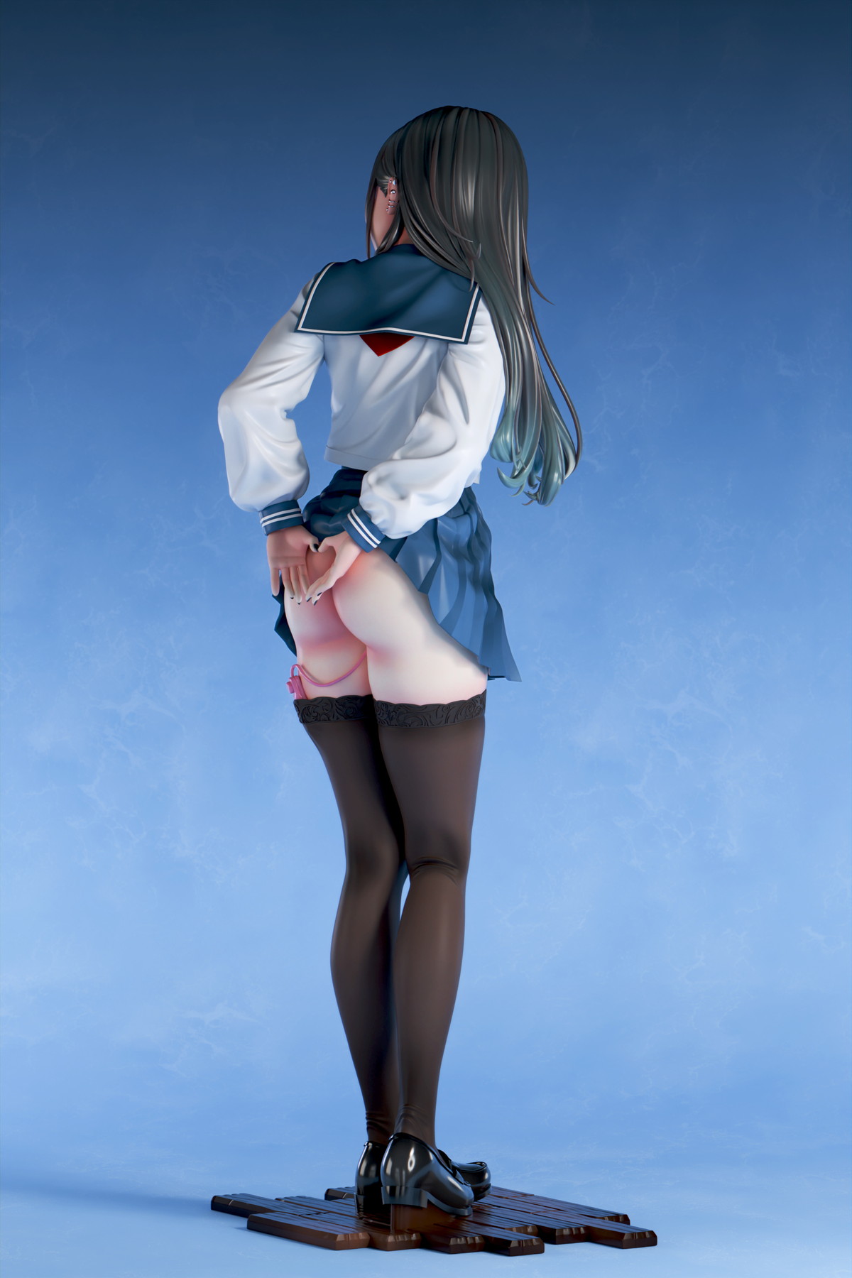 インサイトオリジナル「肉感少女 #裏垢女子 黒星ゆに」のフィギュア画像