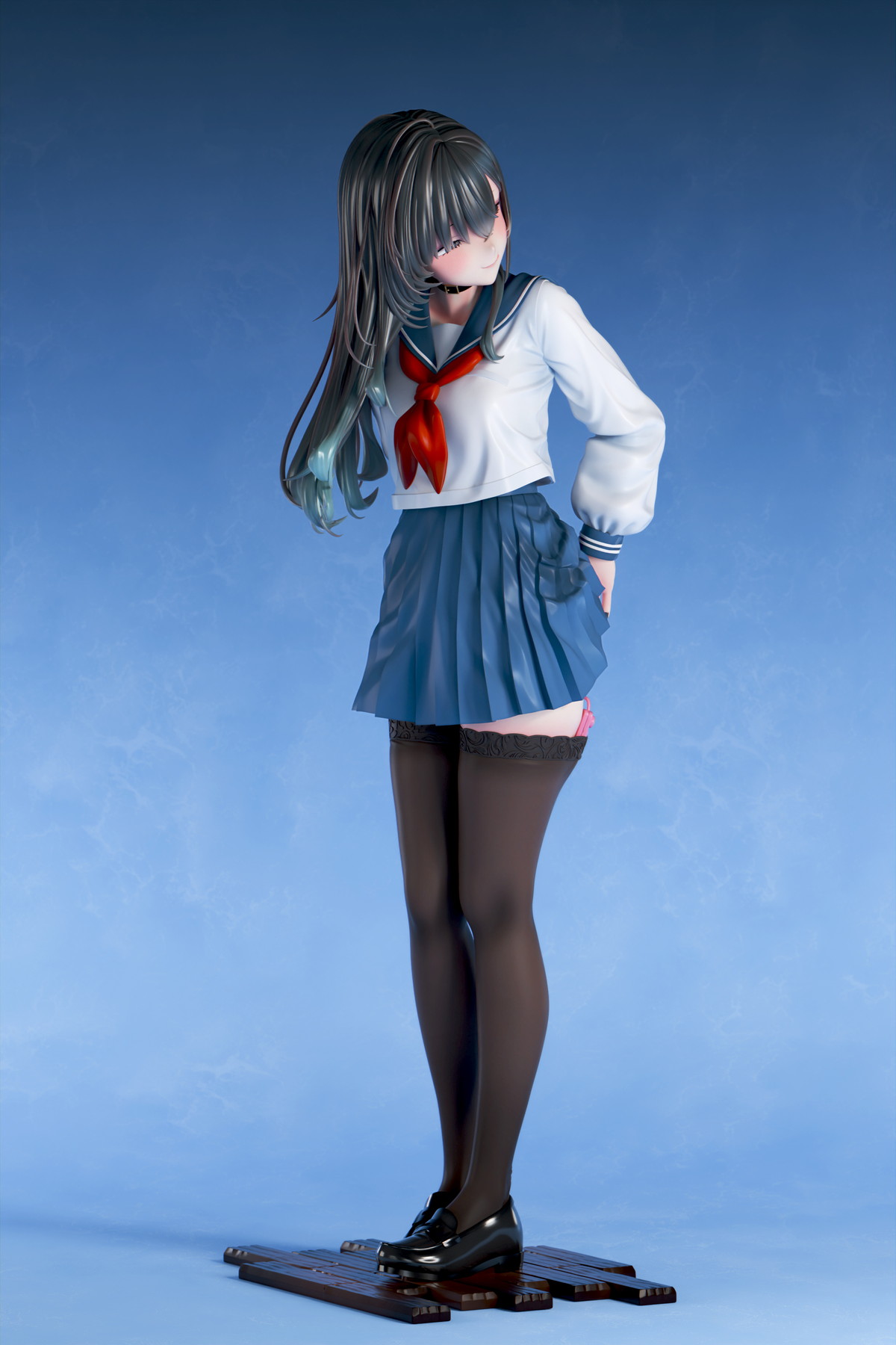 インサイトオリジナル「肉感少女 #裏垢女子 黒星ゆに」のフィギュア画像