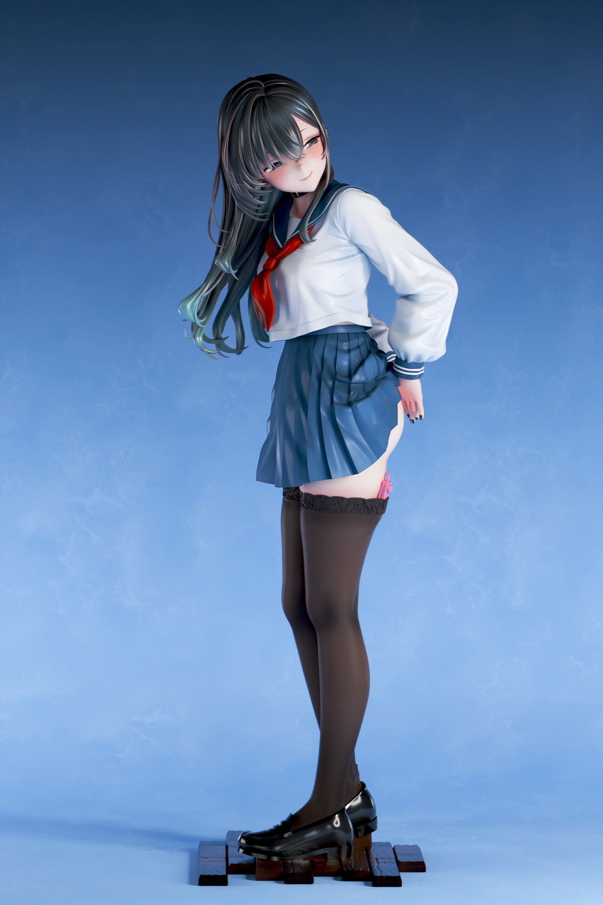 インサイトオリジナル「肉感少女 #裏垢女子 黒星ゆに」のフィギュア画像