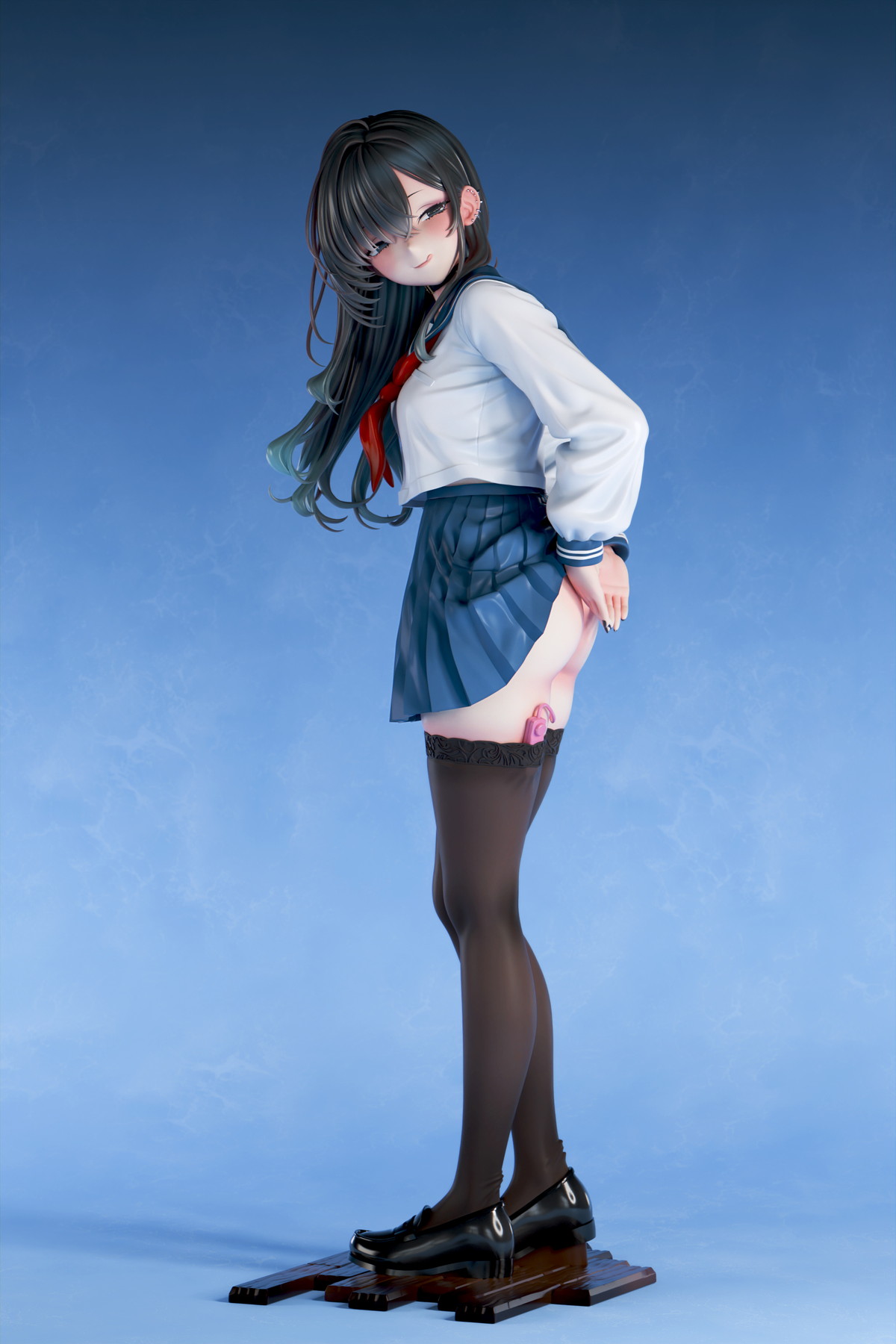 インサイトオリジナル「肉感少女 #裏垢女子 黒星ゆに」のフィギュア画像