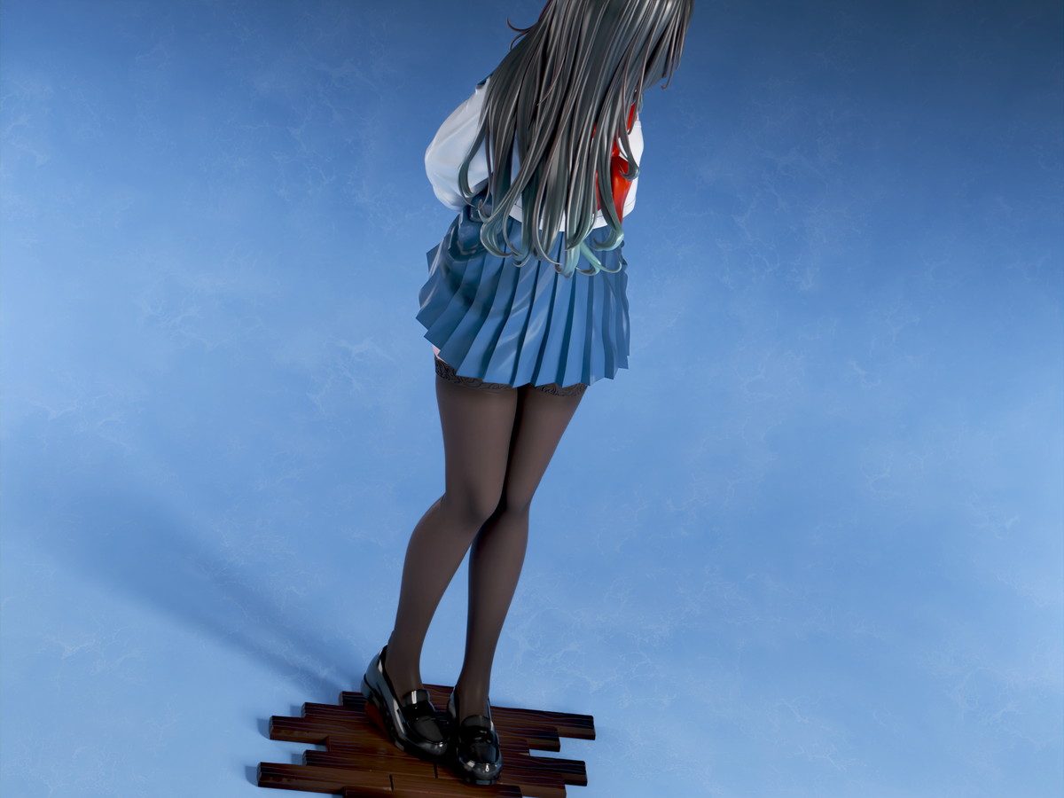 インサイトオリジナル「肉感少女 #裏垢女子 黒星ゆに」のフィギュア画像