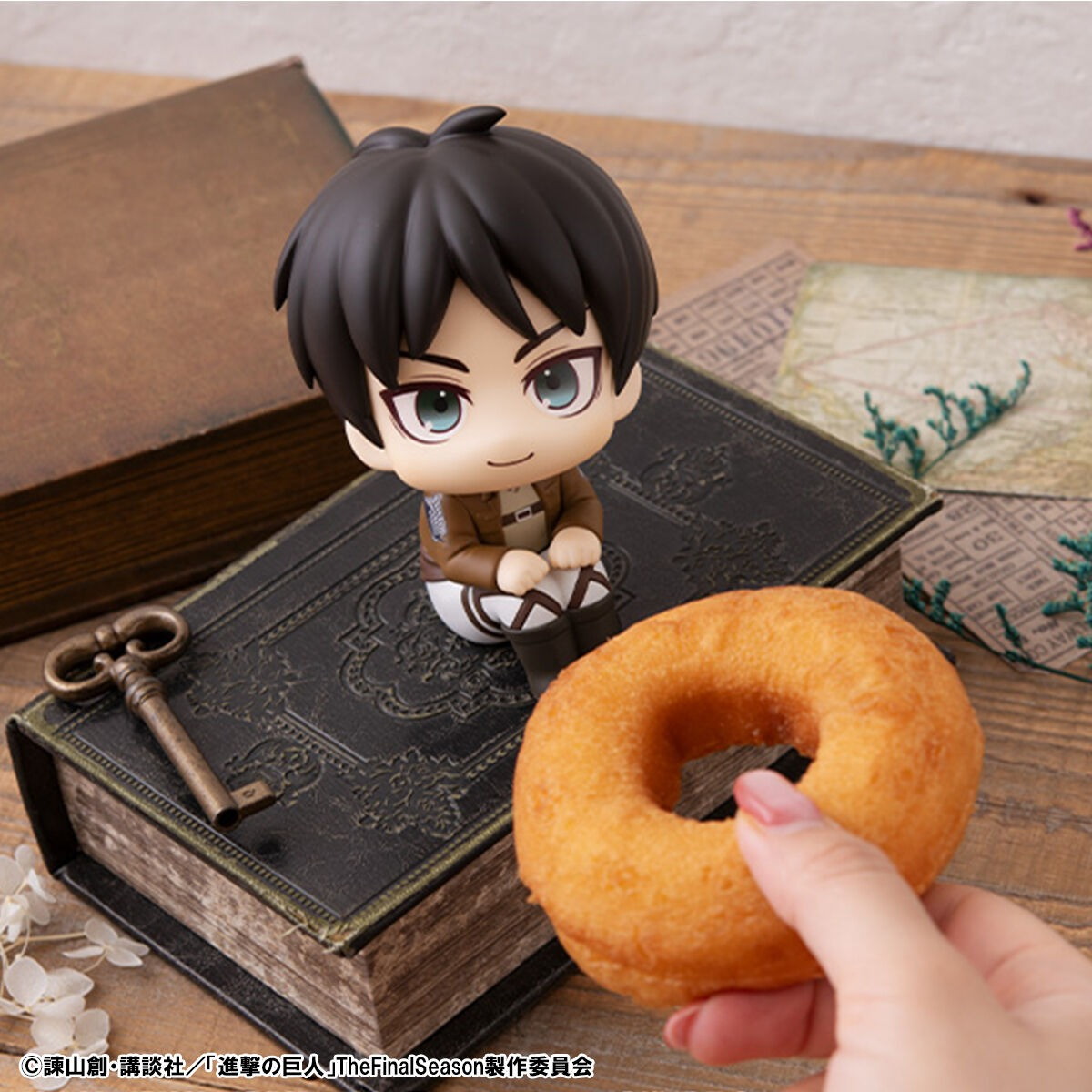 進撃の巨人「るかっぷ エレン・イェーガー」のフィギュア画像