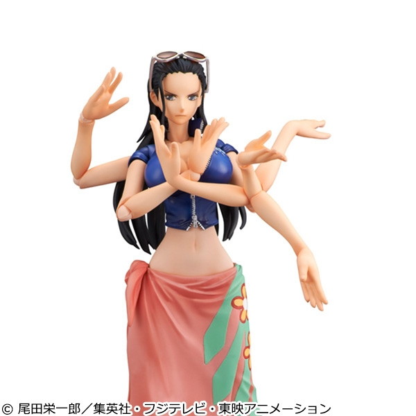 ONE PIECE「ヴァリアブルアクション Heroes ニコ・ロビン」のフィギュア画像