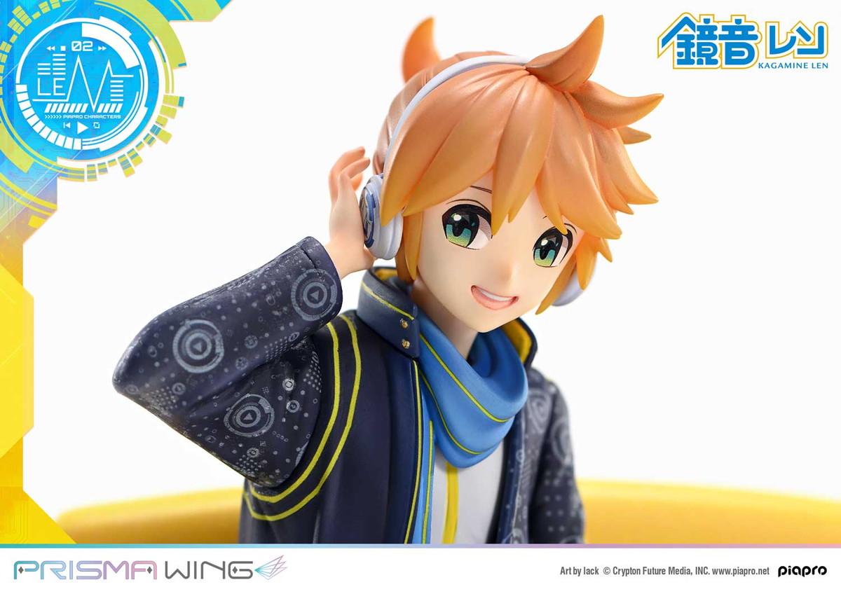 ピアプロキャラクターズ「PRISMA WING 鏡音レン “Art by lack”」のフィギュア画像