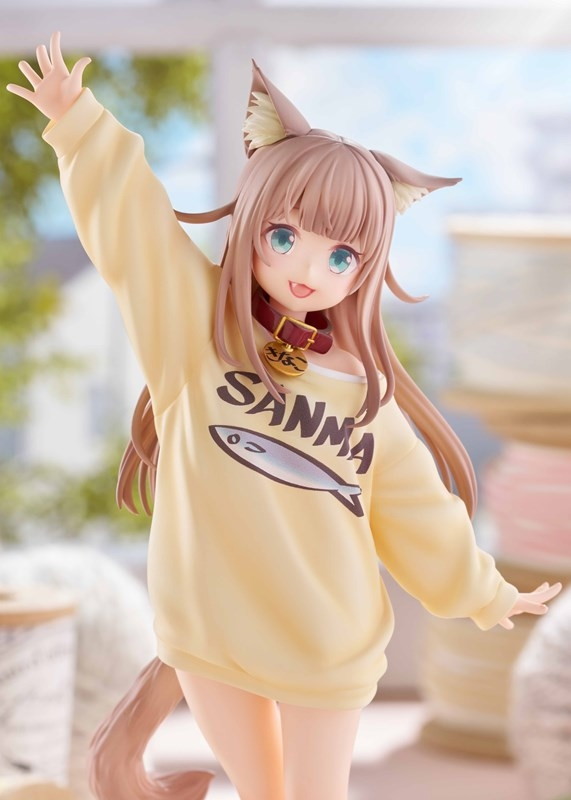 うちのねこが女の子でかわいい『「きなこ」〜あそんでVer.〜』のフィギュア画像