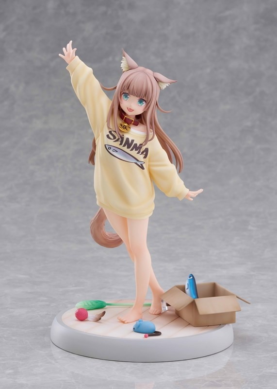 うちのねこが女の子でかわいい『「きなこ」〜あそんでVer.〜』のフィギュア画像