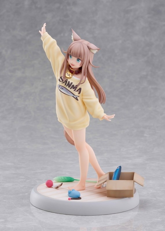 うちのねこが女の子でかわいい『「きなこ」〜あそんでVer.〜』のフィギュア画像
