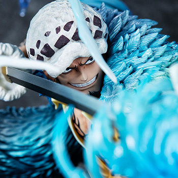 ONE PIECE「Portrait.Of.Pirates ワンピース “WA-MAXIMUM” “死の外科医” トラファルガー・ロー【覚醒】」のフィギュア