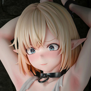 インサイトオリジナル「肉感少女 捕虜になった金髪エルフ エレノア」のフィギュア
