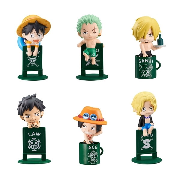 ONE PIECE「お茶友シリーズ ONE PIECE 海賊たちのバカンス」のフィギュア画像