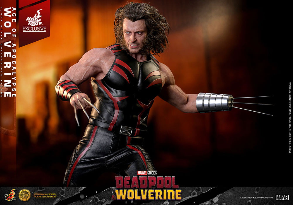 デッドプール&ウルヴァリン「ウルヴァリン(エイジ・オブ・アポカリプス)」のフィギュア画像