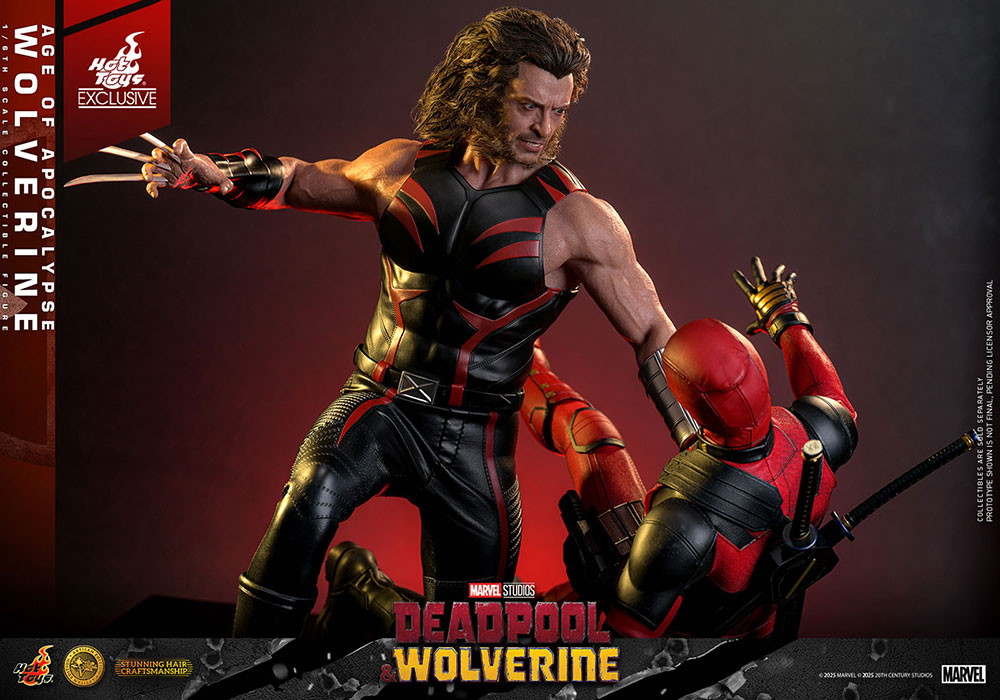 デッドプール&ウルヴァリン「ウルヴァリン(エイジ・オブ・アポカリプス)」のフィギュア画像