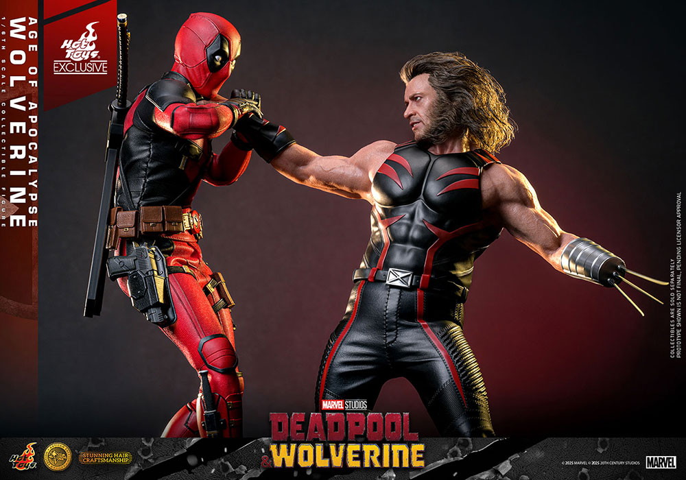 デッドプール&ウルヴァリン「ウルヴァリン(エイジ・オブ・アポカリプス)」のフィギュア画像
