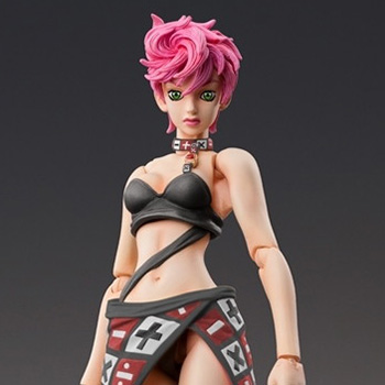 ジョジョの奇妙な冒険 黄金の風「超像可動 トリッシュ・ウナ Ver.BLACK」のフィギュア