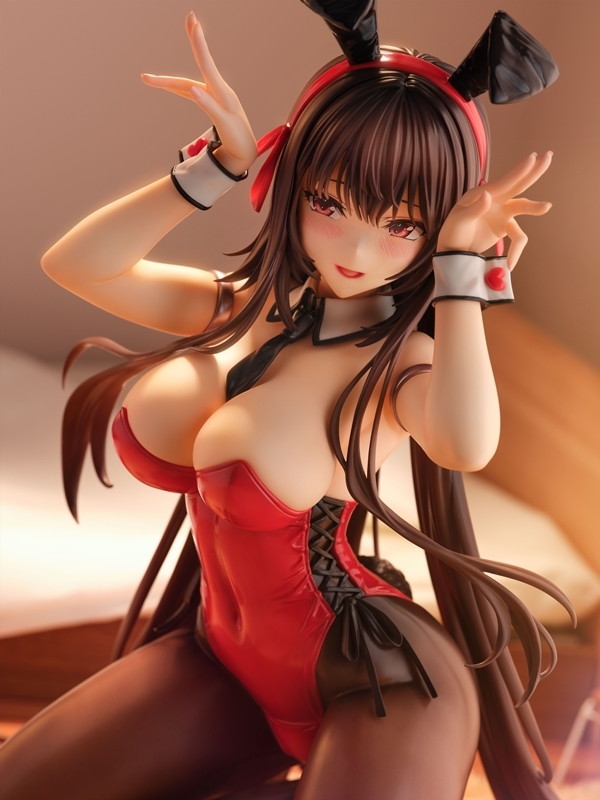 アマカノ2+「黒姫結灯 バニースーツver.」のフィギュア画像