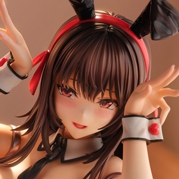 アマカノ2＋「黒姫結灯 バニースーツver.」のフィギュア