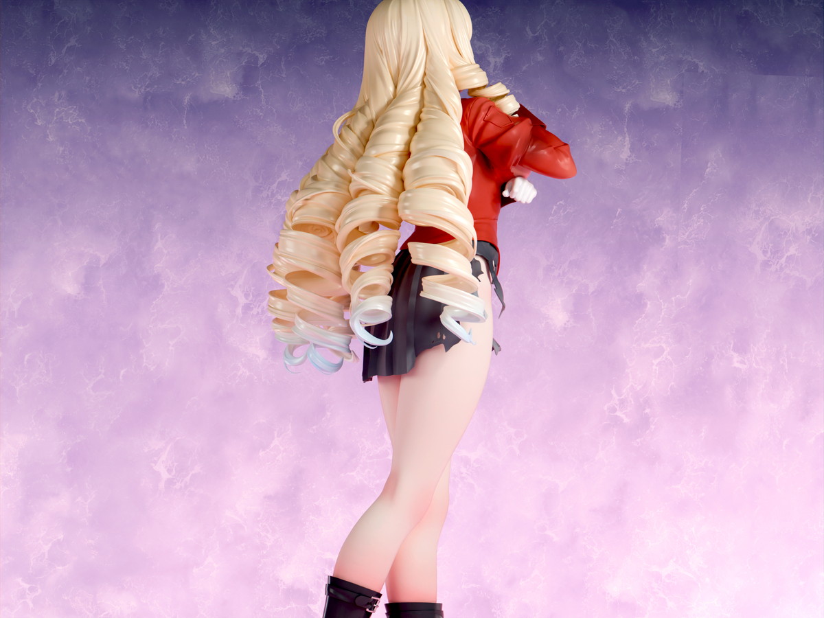 インサイトオリジナル「肉感少女 異世界アカデミアのご令嬢 エリザベート・F・ローゼンブルク 制服破裂ver.」のフィギュア画像