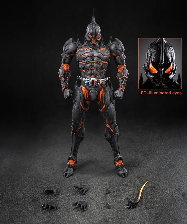 虎甲人「フィグゼロS 1/12 アーマーマン(虎甲人)」のフィギュア画像