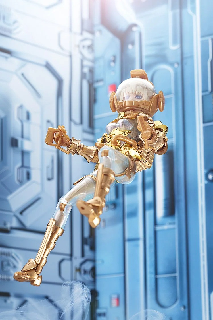 GODZ ORDER「PLAMAX GO-05 オーバーロード・ガブリエル DXメッキVer.」のフィギュア画像