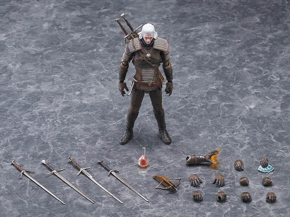 ウィッチャー3 ワイルドハント「figma ゲラルト」のフィギュア画像