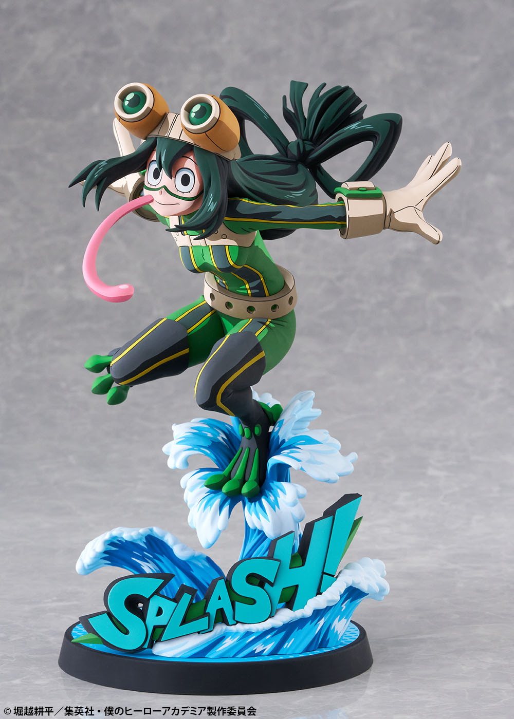 僕のヒーローアカデミア「蛙吹梅雨 ヒーロースーツ 二次元化Ver.」のフィギュア画像