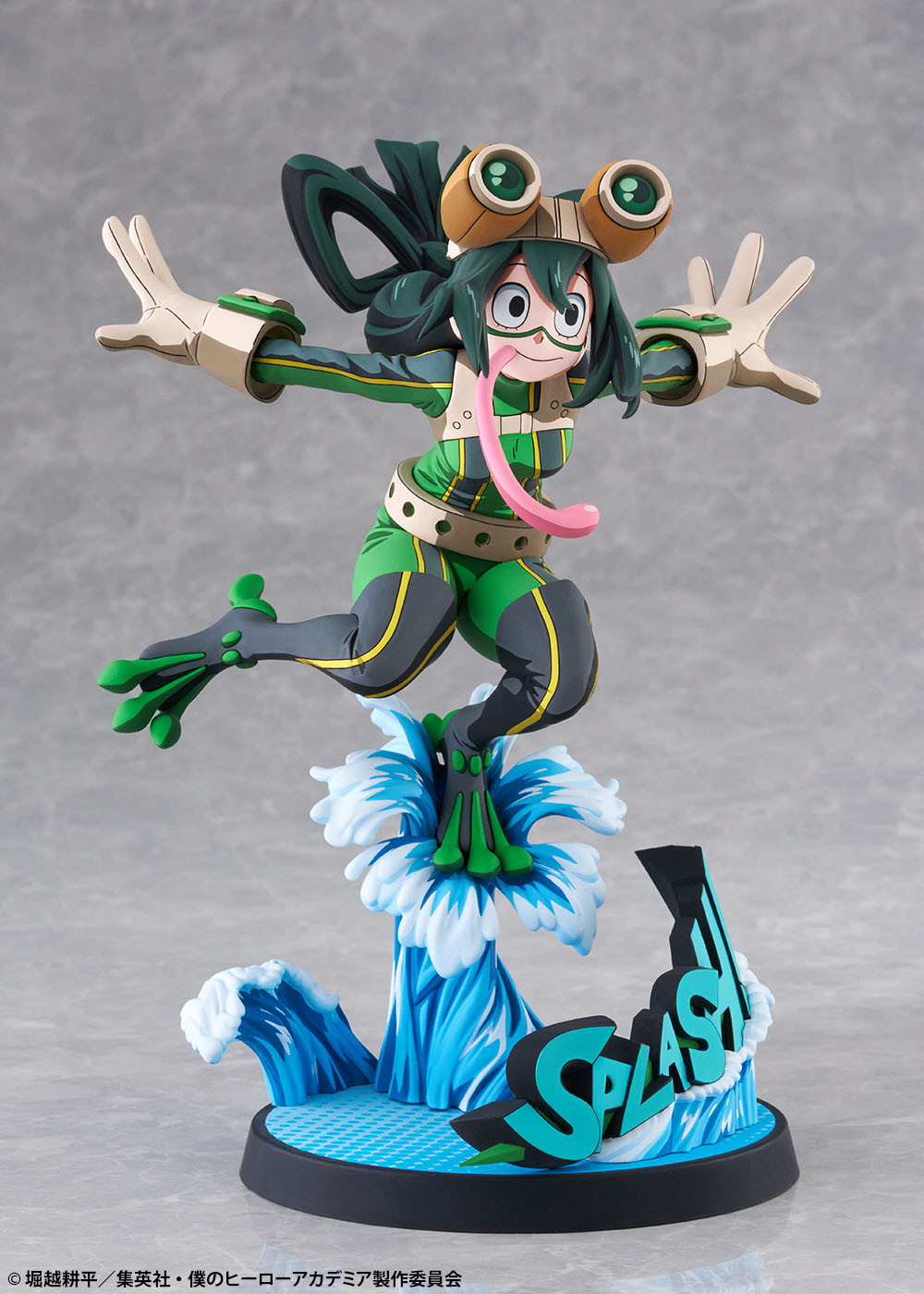 僕のヒーローアカデミア「蛙吹梅雨 ヒーロースーツ 二次元化Ver.」のフィギュア画像