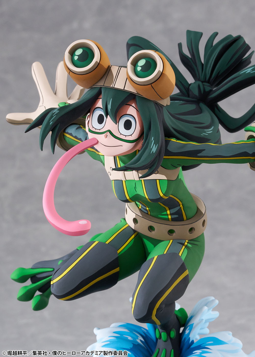 僕のヒーローアカデミア「蛙吹梅雨 ヒーロースーツ 二次元化Ver.」のフィギュア画像