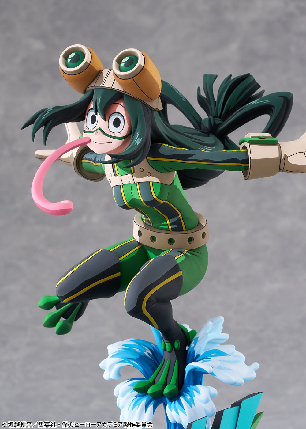 僕のヒーローアカデミア「蛙吹梅雨 ヒーロースーツ 二次元化Ver.」のフィギュア画像