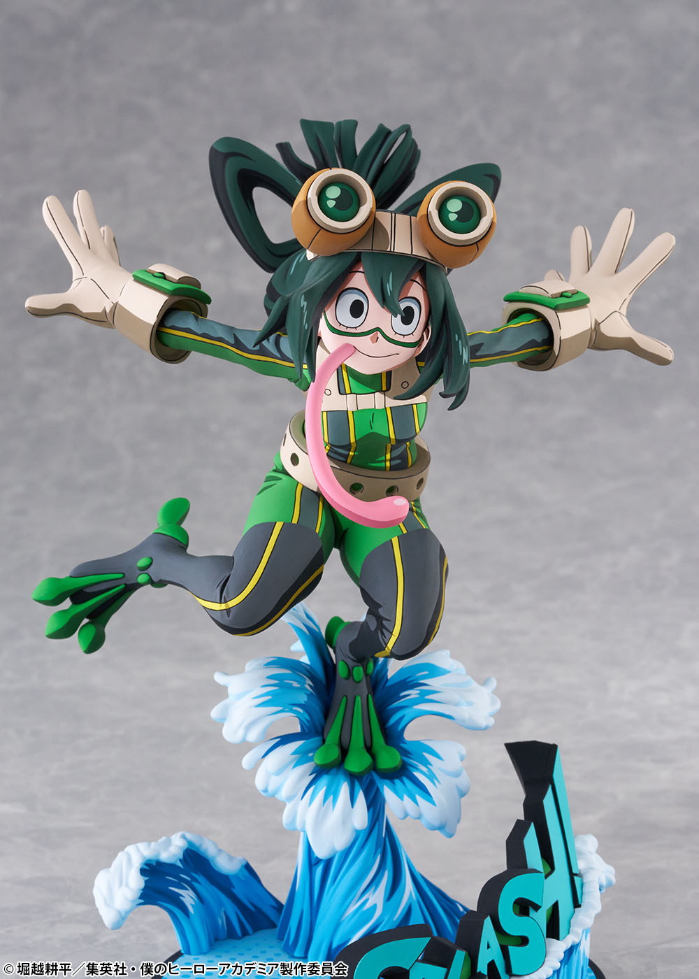 僕のヒーローアカデミア「蛙吹梅雨 ヒーロースーツ 二次元化Ver.」のフィギュア画像