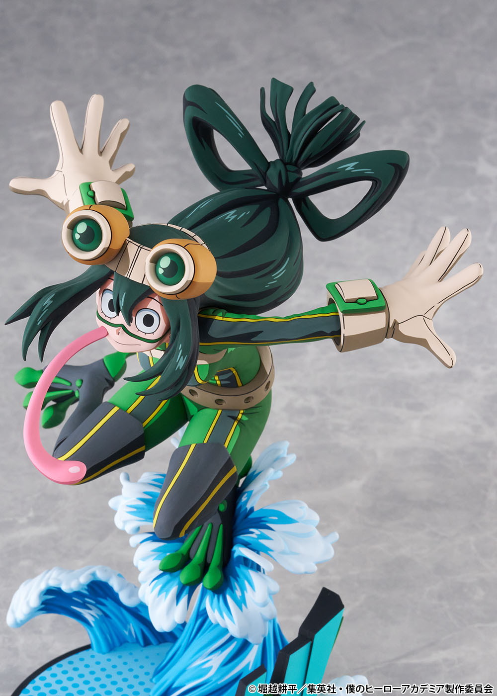 僕のヒーローアカデミア「蛙吹梅雨 ヒーロースーツ 二次元化Ver.」のフィギュア画像