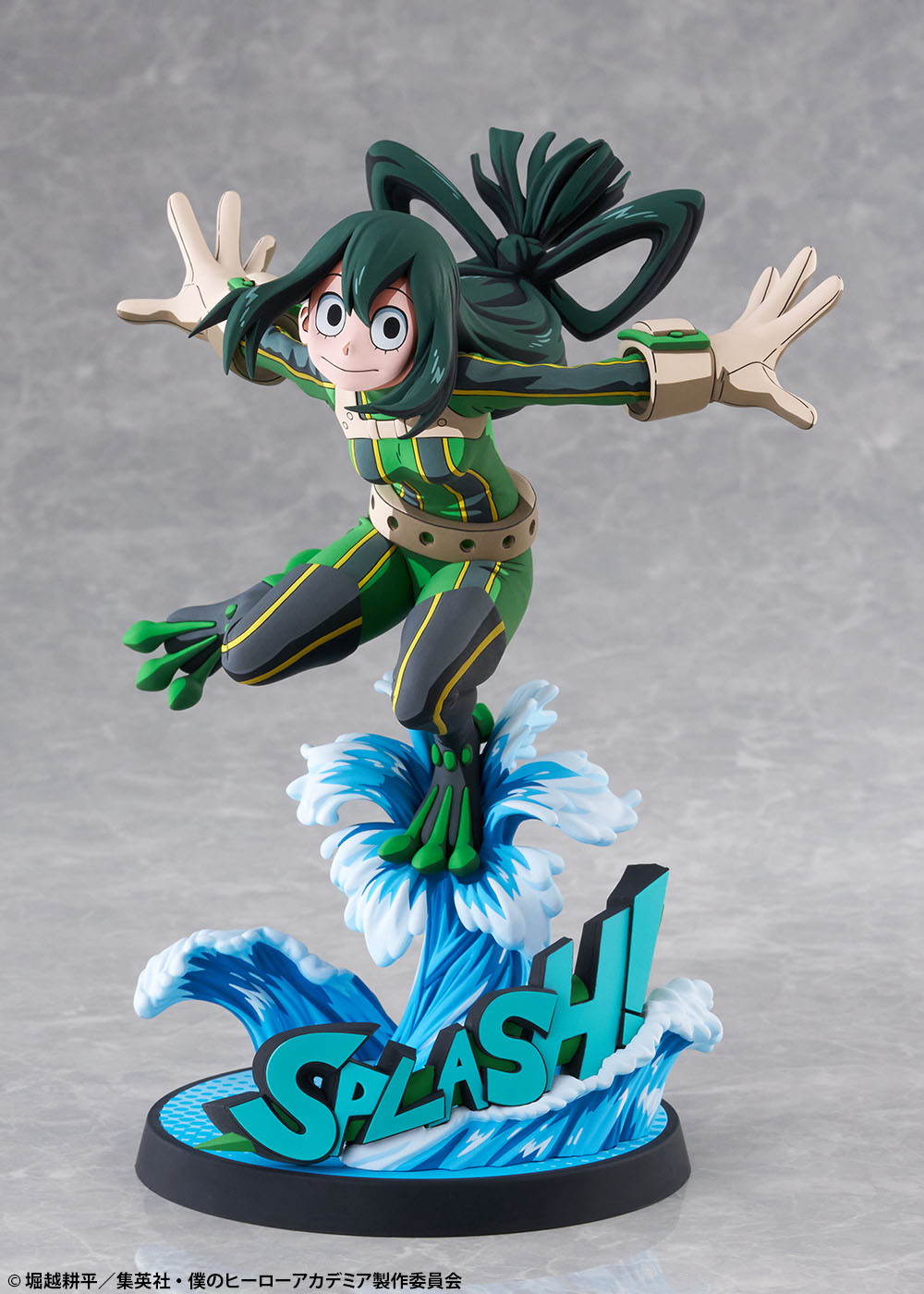 僕のヒーローアカデミア「蛙吹梅雨 ヒーロースーツ 二次元化Ver.」のフィギュア画像