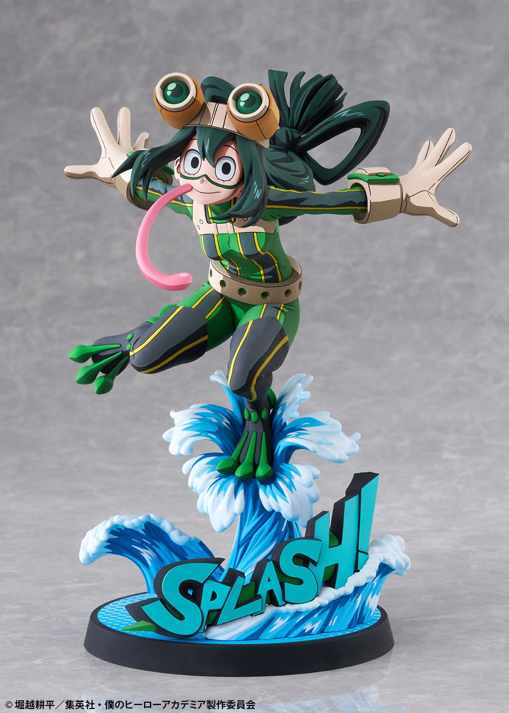 僕のヒーローアカデミア「蛙吹梅雨 ヒーロースーツ 二次元化Ver.」のフィギュア画像