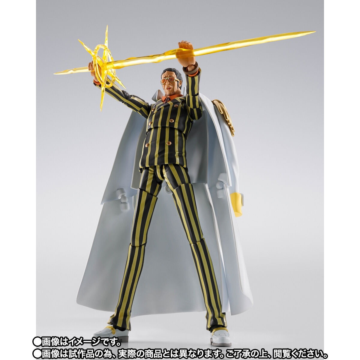 ONE PIECE「S.H.Figuarts ボルサリーノ -未来島エッグヘッド-」のフィギュア画像