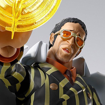 ONE PIECE「S.H.Figuarts ボルサリーノ -未来島エッグヘッド-」のフィギュア