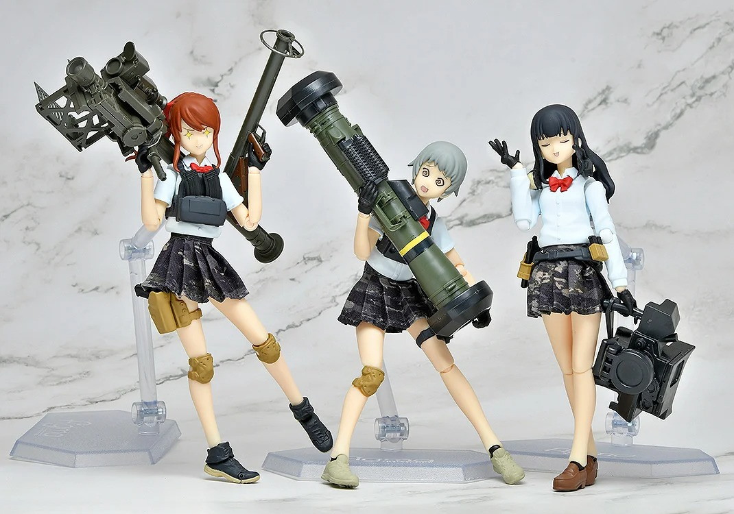 リトルアーモリー「figma 武装JKバリアントA2 コード:URBEX」のフィギュア画像