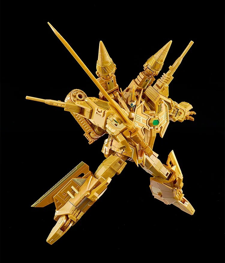 劇場版「グリッドマン ユニバース」「MODEROID フルパワーグリッドマン Gold Ver.」のフィギュア画像