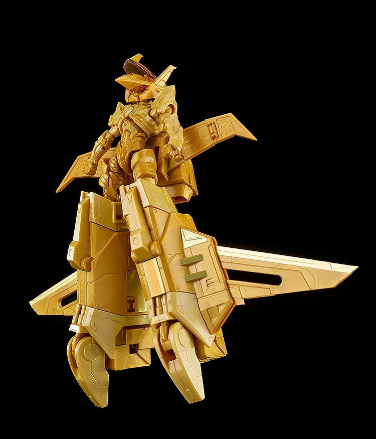 劇場版「グリッドマン ユニバース」「MODEROID フルパワーグリッドマン Gold Ver.」のフィギュア画像
