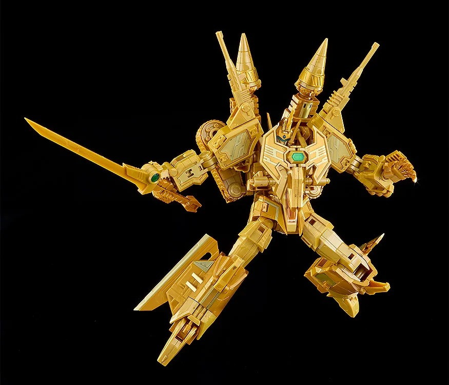 劇場版「グリッドマン ユニバース」「MODEROID フルパワーグリッドマン Gold Ver.」のフィギュア画像