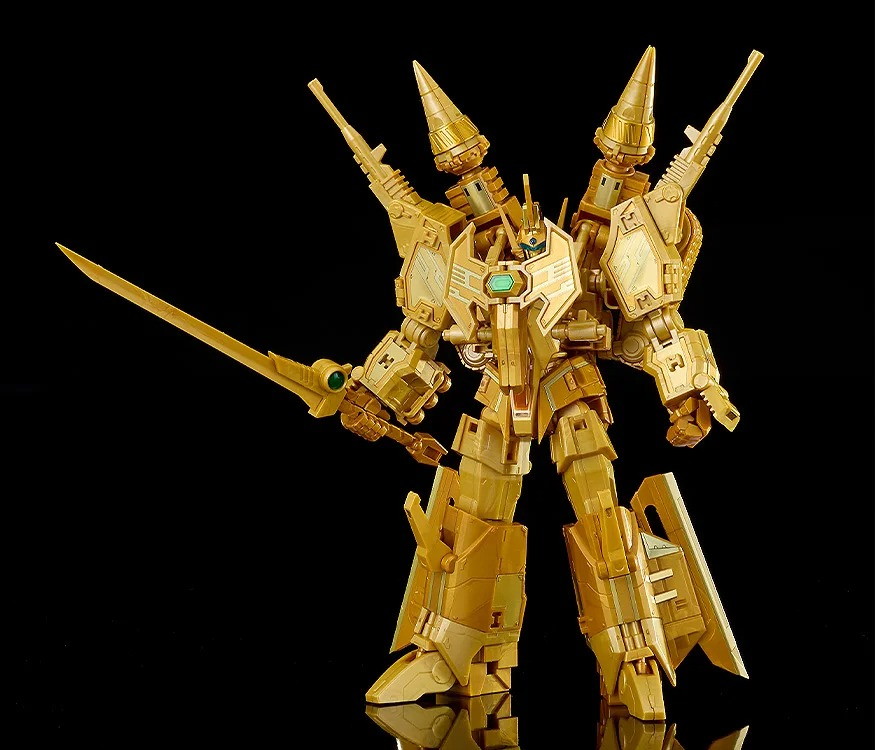 劇場版「グリッドマン ユニバース」「MODEROID フルパワーグリッドマン Gold Ver.」のフィギュア画像