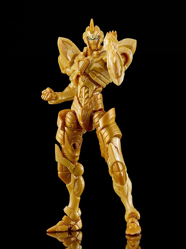 劇場版「グリッドマン ユニバース」「MODEROID フルパワーグリッドマン Gold Ver.」のフィギュア画像