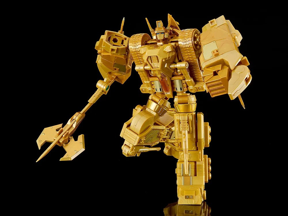 劇場版「グリッドマン ユニバース」「MODEROID フルパワーグリッドマン Gold Ver.」のフィギュア画像